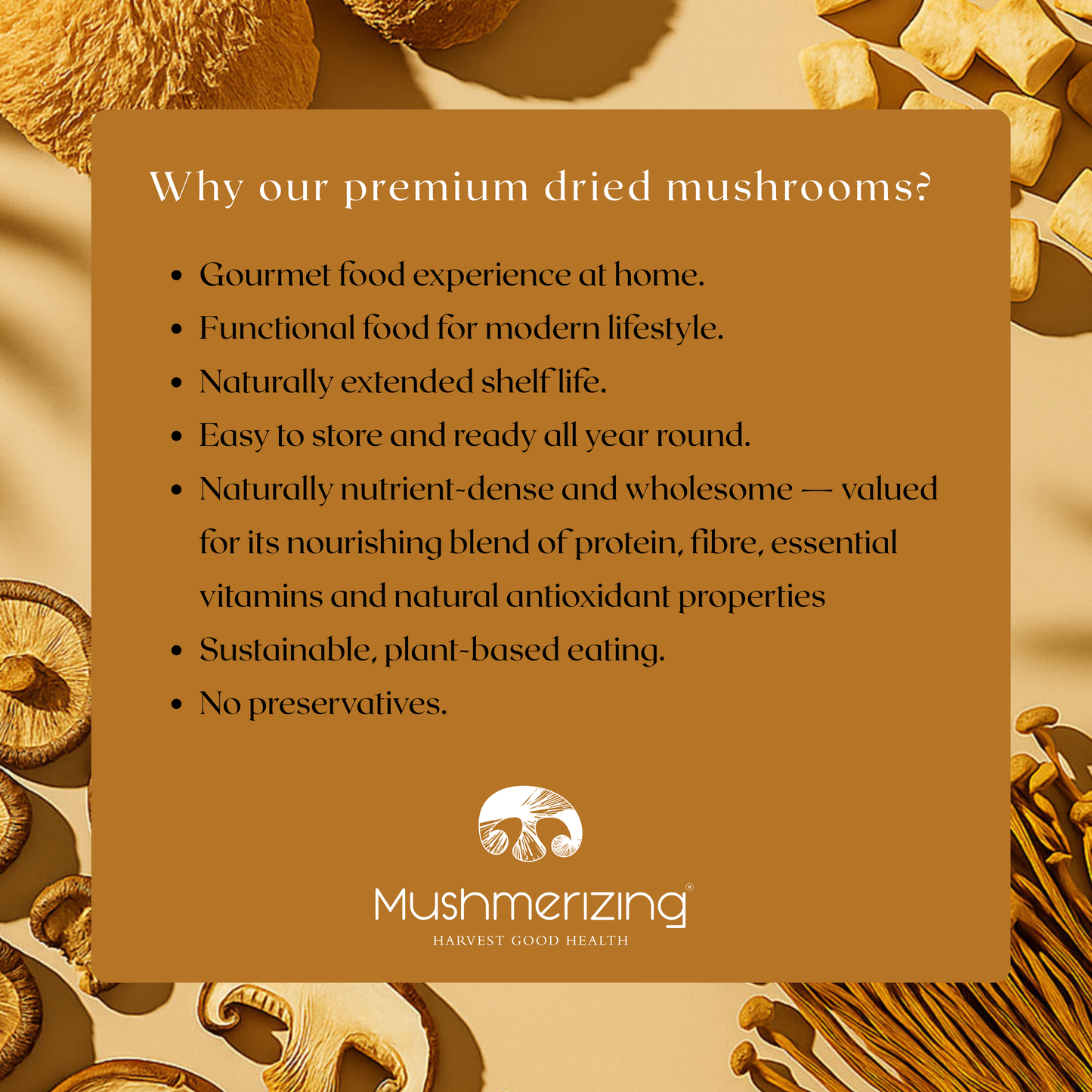 Dried Shiitake Mushroom