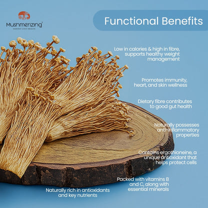 Dried Enoki Mushroom