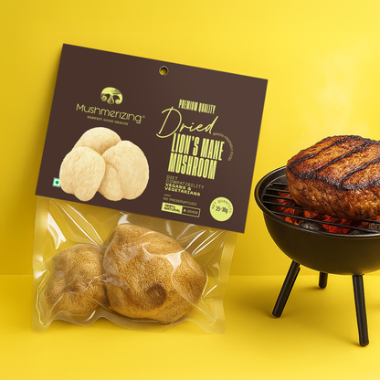 Dried Lion's Mane Mushroom (Whole)